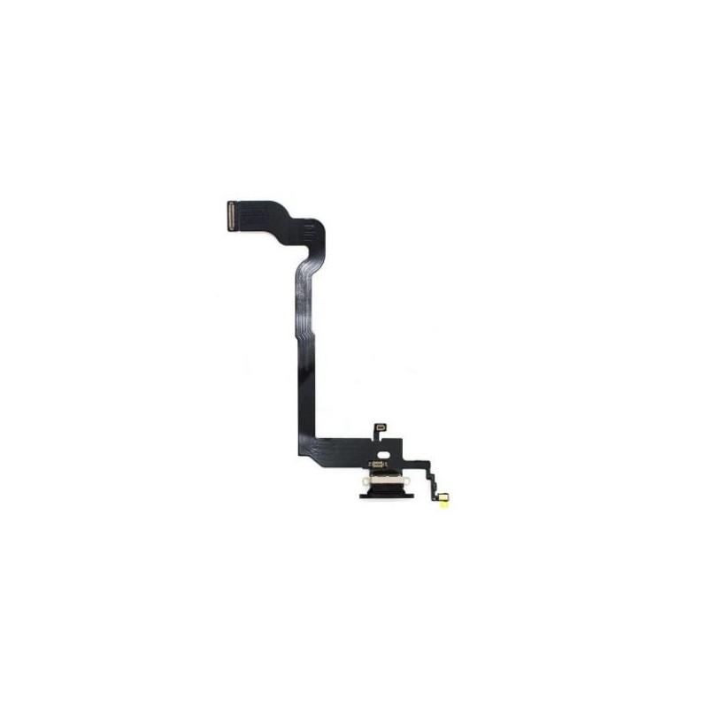 Connecteur de charge pour iPhone X Noir
