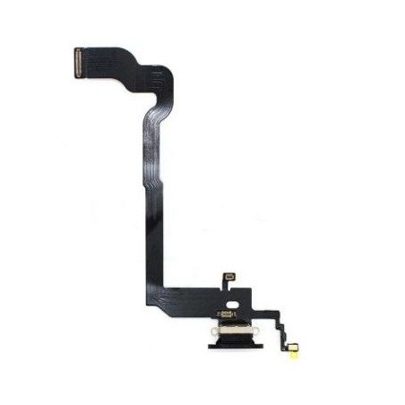 Connecteur de charge pour iPhone X Noir