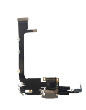 Connecteur de charge pour iPhone 11 Pro Max Or