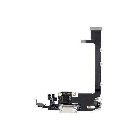 Connecteur de charge pour iPhone 11 Pro Max Blanc