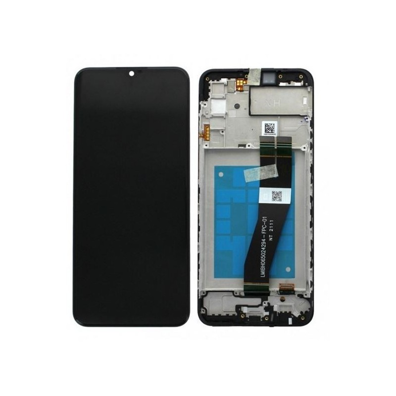 Ecran complet pour Samsung Galaxy A02s (A025G) Version N Noir