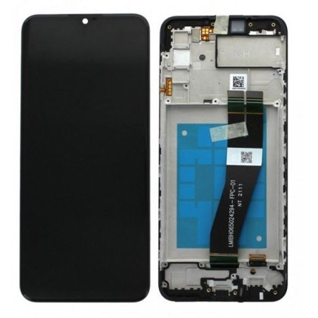 Ecran complet pour Samsung Galaxy A02s (A025G) Version N Noir