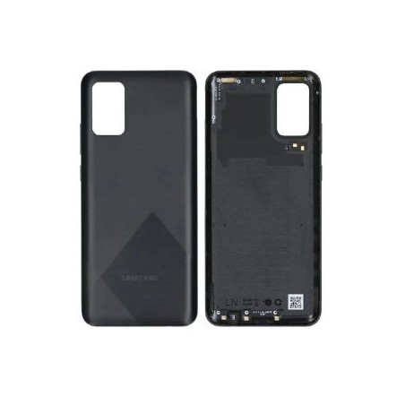 Vitre arrière pour Samsung Galaxy A02s (A025G) Noir