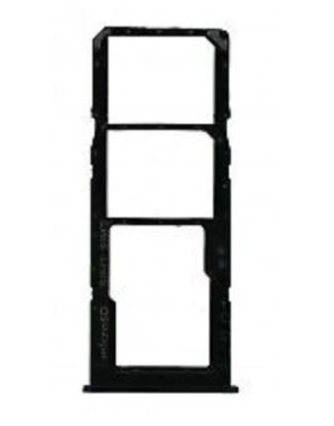 Tiroir SIM pour Samsung Galaxy A01 (A015F) Noir