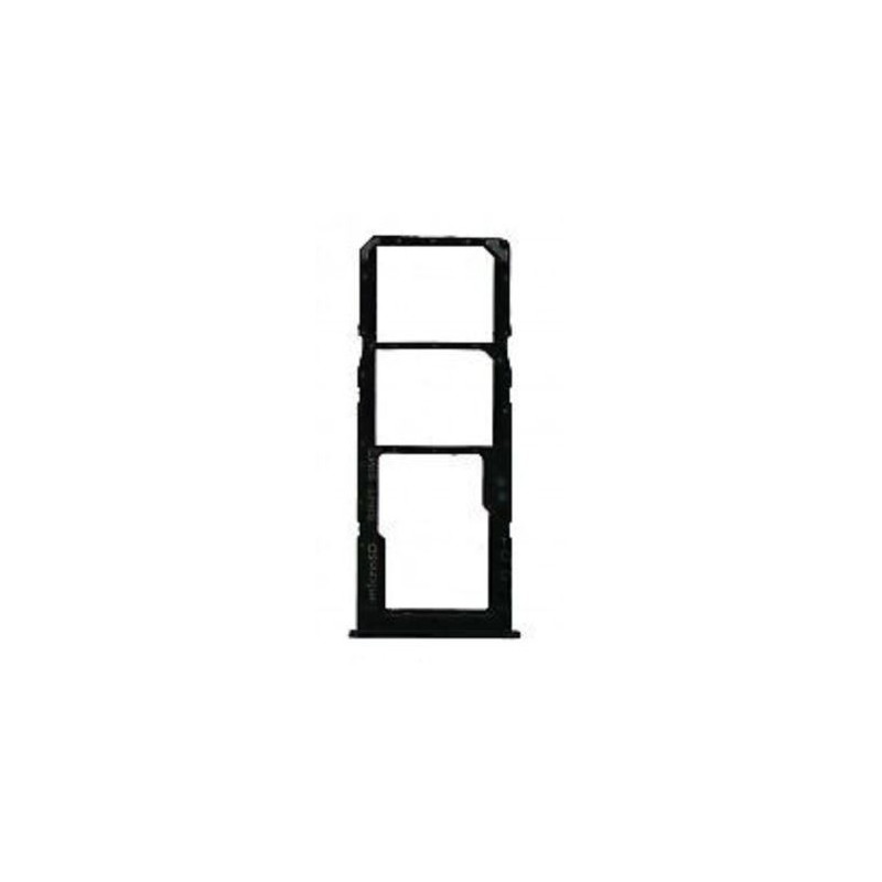Tiroir SIM pour Samsung Galaxy A01 (A015F) Noir