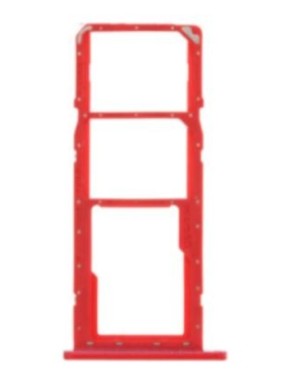 Tiroir SIM Samsung Pour Galaxy A01 (A015F) Rouge