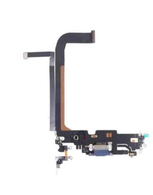 Connecteur de charge pour iPhone 13 Pro Max Bleu