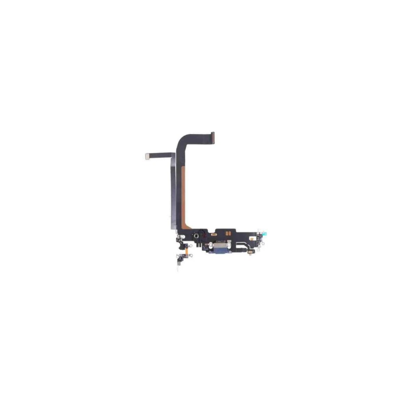 Connecteur de charge pour iPhone 13 Pro Max Bleu