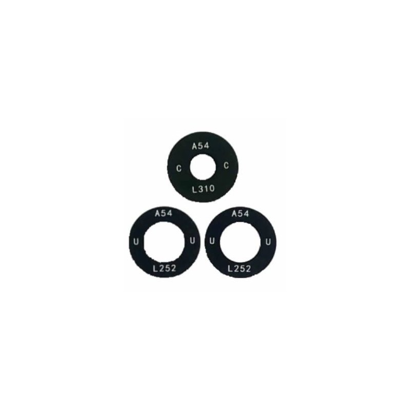 Lentille caméra arrière pour Samsung Galaxy A05s (A057F) Noir