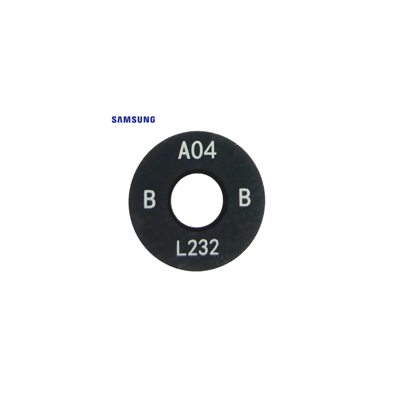 Lentille caméra principale Samsung Galaxy A04s (A047F) Noir
