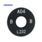 Lentille caméra principale Samsung Galaxy A04s (A047F) Noir