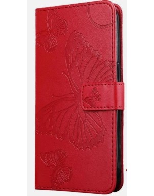 Pochette à rabat pour Xiaomi Redmi note 13 4G Rouge