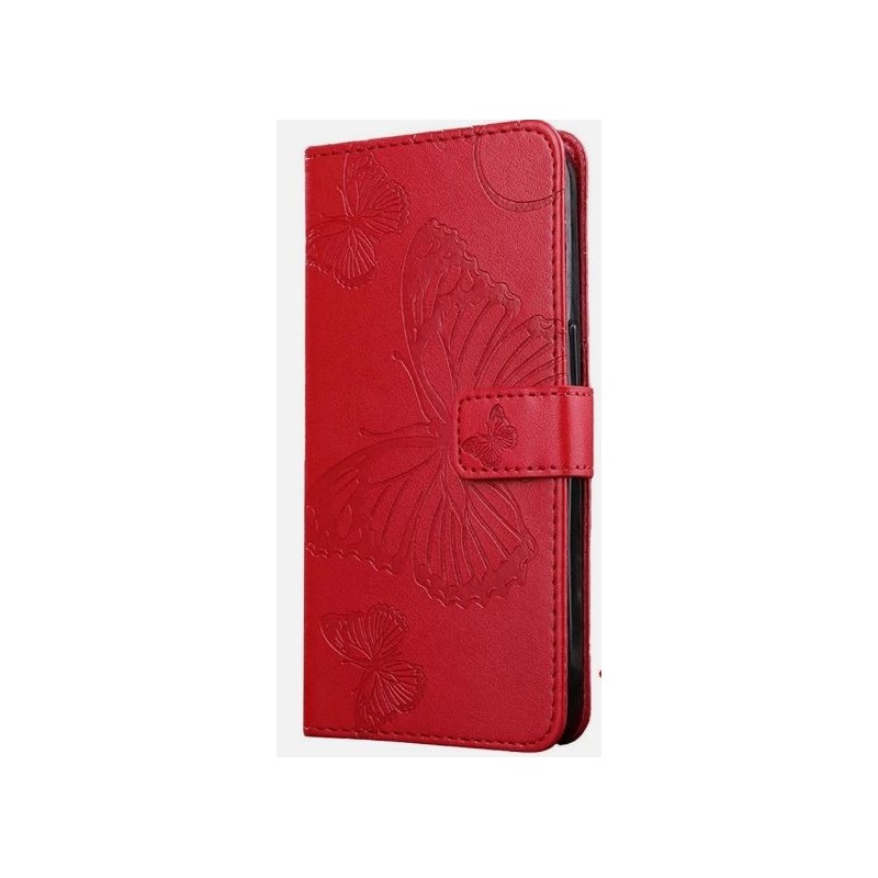 Pochette à rabat pour Xiaomi Redmi note 13 4G Rouge