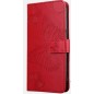 Pochette à rabat pour Xiaomi Redmi note 13 4G Rouge