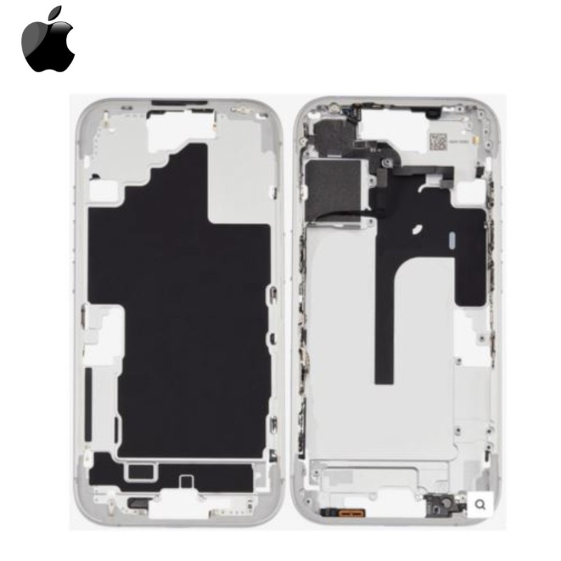 Châssis APPLE Occasion - Grade A - iPhone 16 Blanc Châssis APPLE Occasion - Grade A - iPhone 16 Blanc