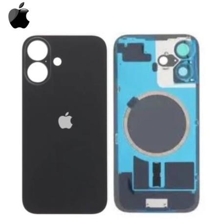 Vitre arrière complète APPLE Occasion - Grade A - iPhone 16 Noir