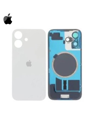 Vitre arrière complète APPLE Occasion - Grade A - iPhone 16 Blanc