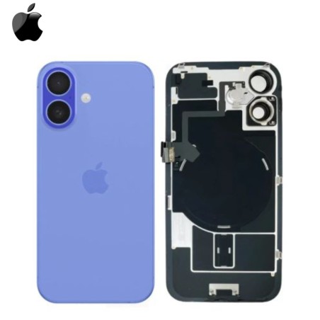 Vitre arrière complète APPLE Occasion - Grade A - iPhone 16 Bleu