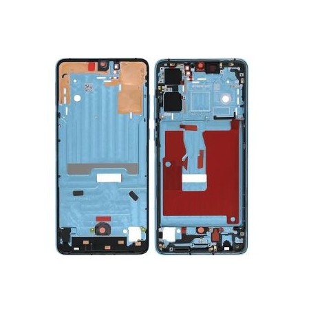 Châssis intermédiaire pour Huawei P30 Bleu Aurora