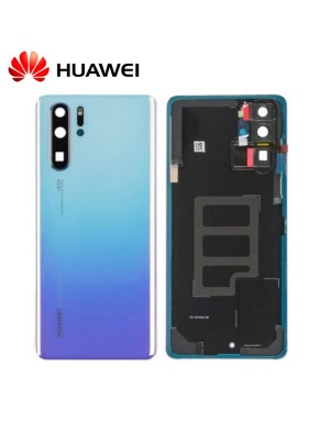 Vitre Arrière Huawei Occasion - GRADE A - P30 Pro Nacré + Colle B7000