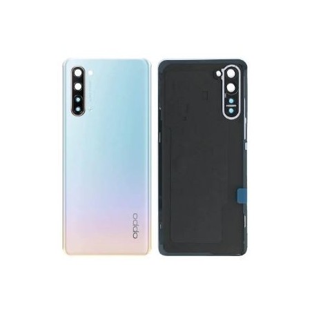 Vitre arrière pour OPPO Find X2 Lite Blanc Perlé