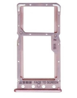Tiroir sim pour Xiaomi Redmi 6 Rose