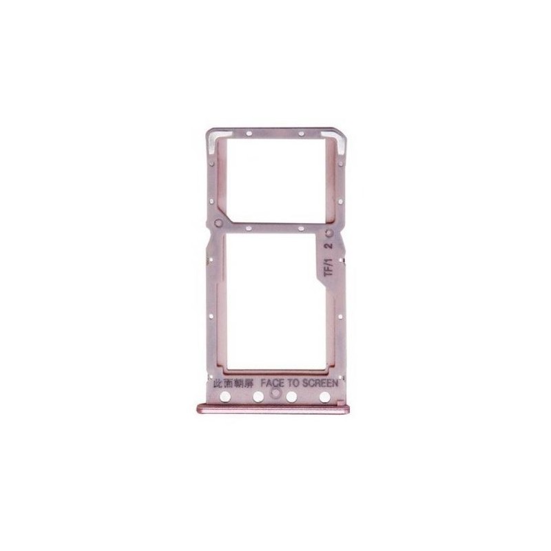 Tiroir sim pour Xiaomi Redmi 6 Rose