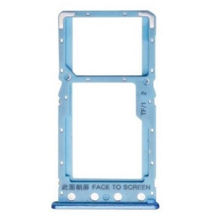 Tiroir sim pour Xiaomi Redmi 6 Bleu