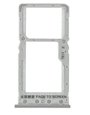 Tiroir sim pour Xiaomi Redmi 6 Argent