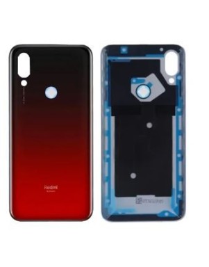 Cache arrière pour Xiaomi Redmi 7 Rouge