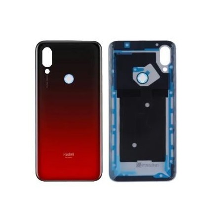 Cache arrière pour Xiaomi Redmi 7 Rouge