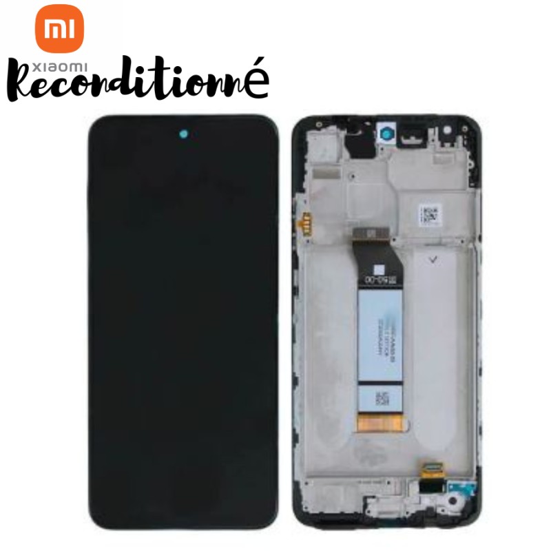 Ecran Complet RECONDITIONNE Xiaomi Redmi Note 10 5G Noir