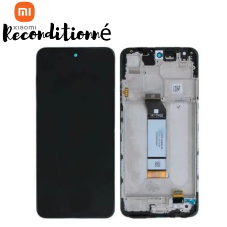 Ecran Complet RECONDITIONNE Xiaomi Redmi Note 10 5G Noir