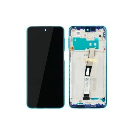 Ecran Complet pour Xiaomi Redmi Note 9 Pro/Mi 10T Lite Bleu Aurora