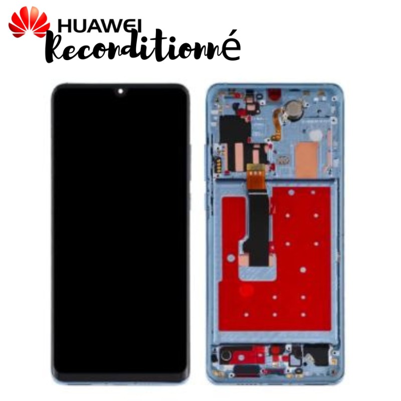 Ecran complet RECONDITIONNE Huawei P30 Pro Bleu Nacré