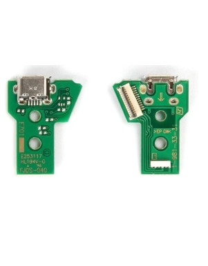 Connecteur de Charge Manette pour Playstation 4, Pro, Slim (12 pin V4) JDS040