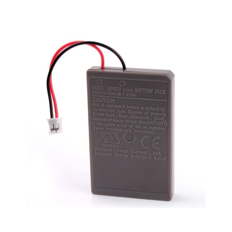 Batterie pour Manette Dualshock Playstation 4 V1 -1000mAh (LIP1522) CUH-ZCT1E ou CUH-ZCT1U