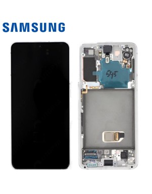 Ecran Complet RECONDITIONNE Samsung Galaxy S21 5G (G991B) Blanc