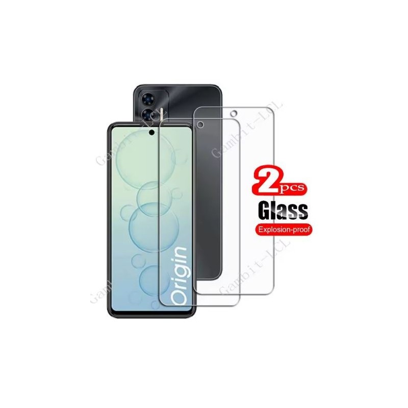 Lot de 2x verres trempé pour Thomson Origin 679 Pro
