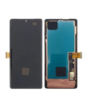 Ecran OLED avec cadre & sans châssis pour Google Pixel 7 Pro Noir