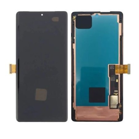 Ecran OLED avec cadre & sans châssis pour Google Pixel 7 Pro Noir