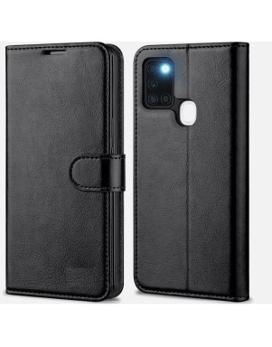 Etui Portefeuille a rabat pour Samsung Galaxy A14 4G /A14 5G Noir