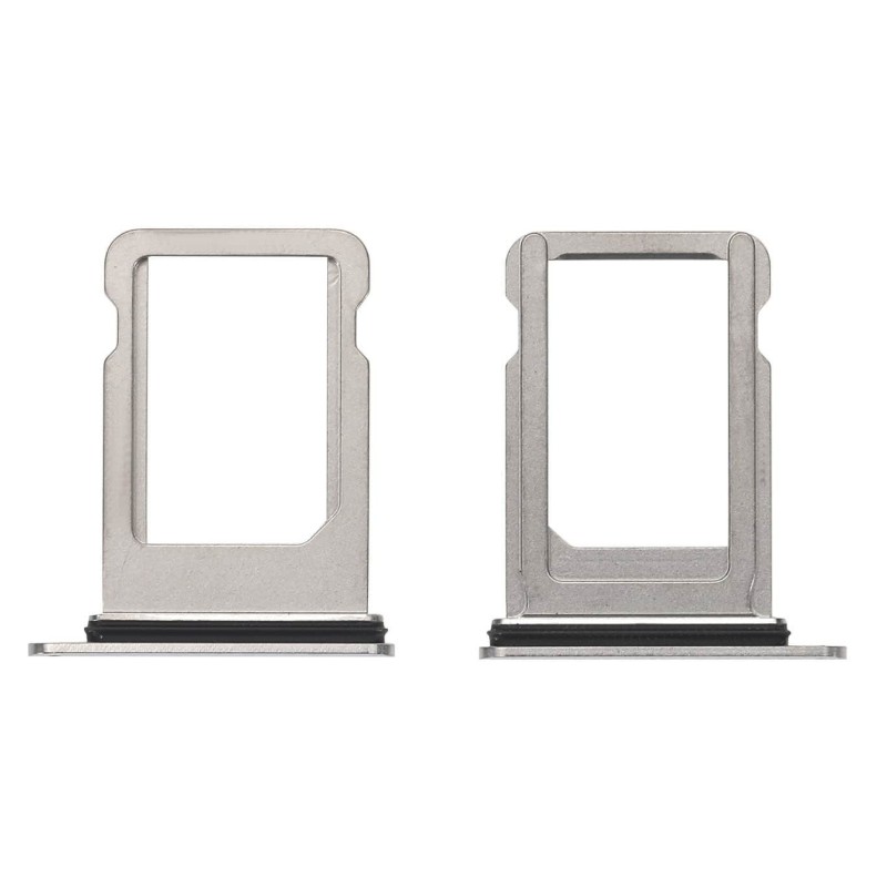 Tiroir SIM pour iPhone XS Argent