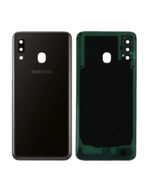 Cache arrière pour Samsung Galaxy A20 (A205F) Noir
