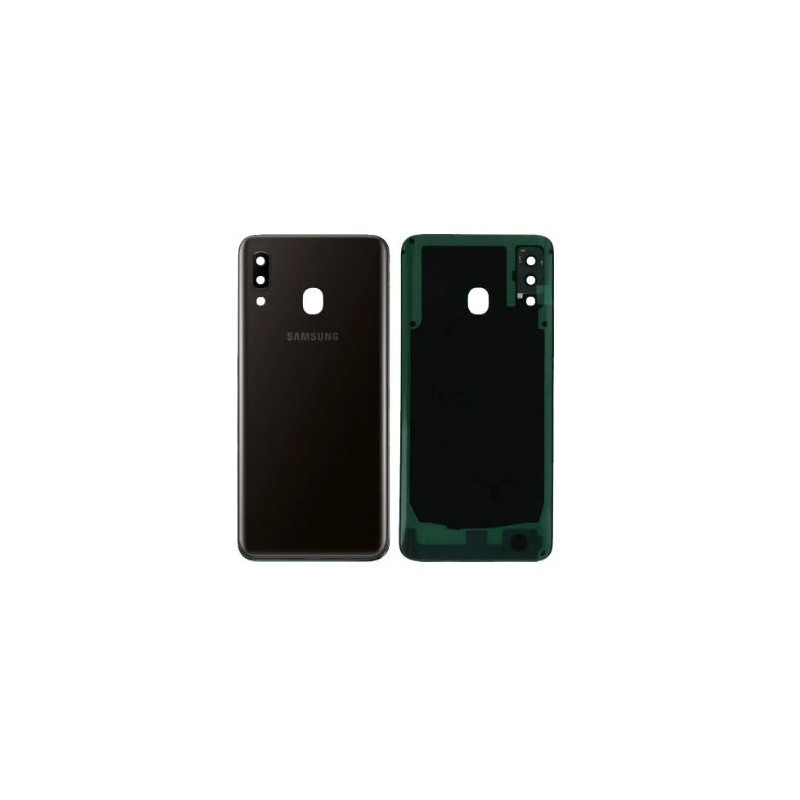 Cache arrière pour Samsung Galaxy A20 (A205F) Noir