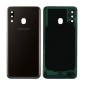 Cache arrière pour Samsung Galaxy A20 (A205F) Noir