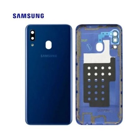 Cache arrière Samsung Galaxy A20e (A202F) Bleu