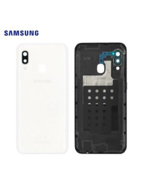 Cache arrière Samsung Galaxy A20e (A202F) Blanc