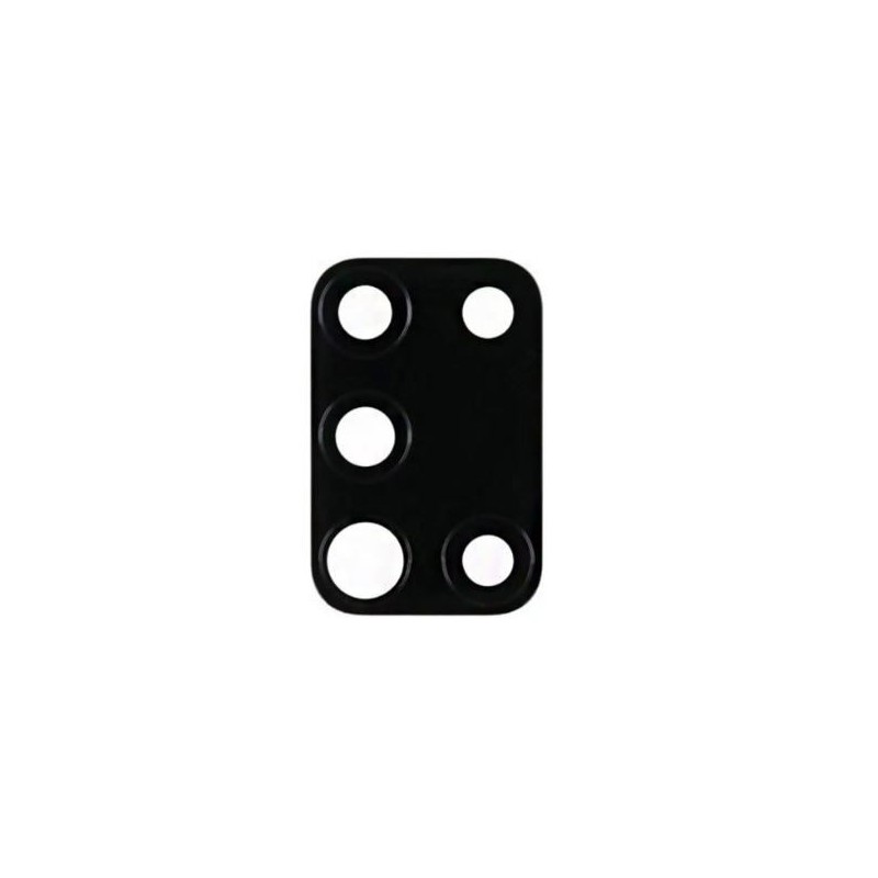Lentille caméra arrière pour Samsung Galaxy A21s (A217F) Noir