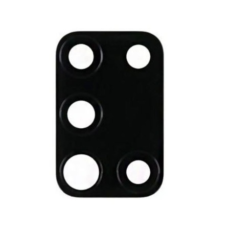 Lentille caméra arrière pour Samsung Galaxy A21s (A217F) Noir